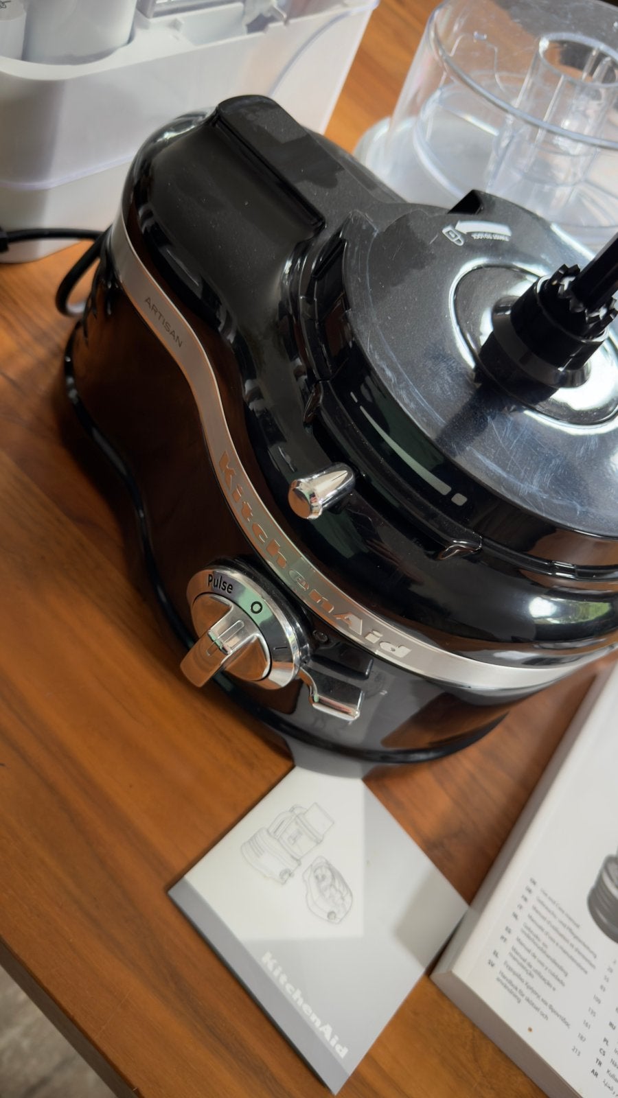 KitchenAid 5KFP1644 Food Processor, 4 liter of meer, Ophalen, Zo goed als nieuw, 3 snelheden of meer