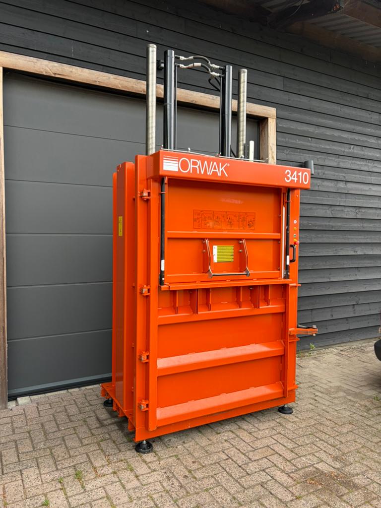Orwak 3410SD | 24 ton | Papierpers | Balenpers | Plasticpers, Ophalen of Verzenden