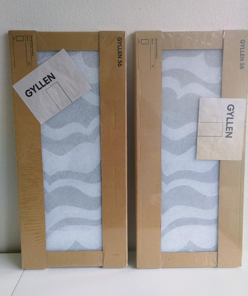 Nieuw 2x Vintage Gyllen wandlampen Erika Pekkari voor Ikea, Ophalen of Verzenden, Nieuw, Glas