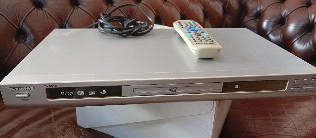 D-Vision DVD210 DVD-speler met afstandsbediening, Ophalen of Verzenden, Gebruikt, Dvd-speler, Overige merken