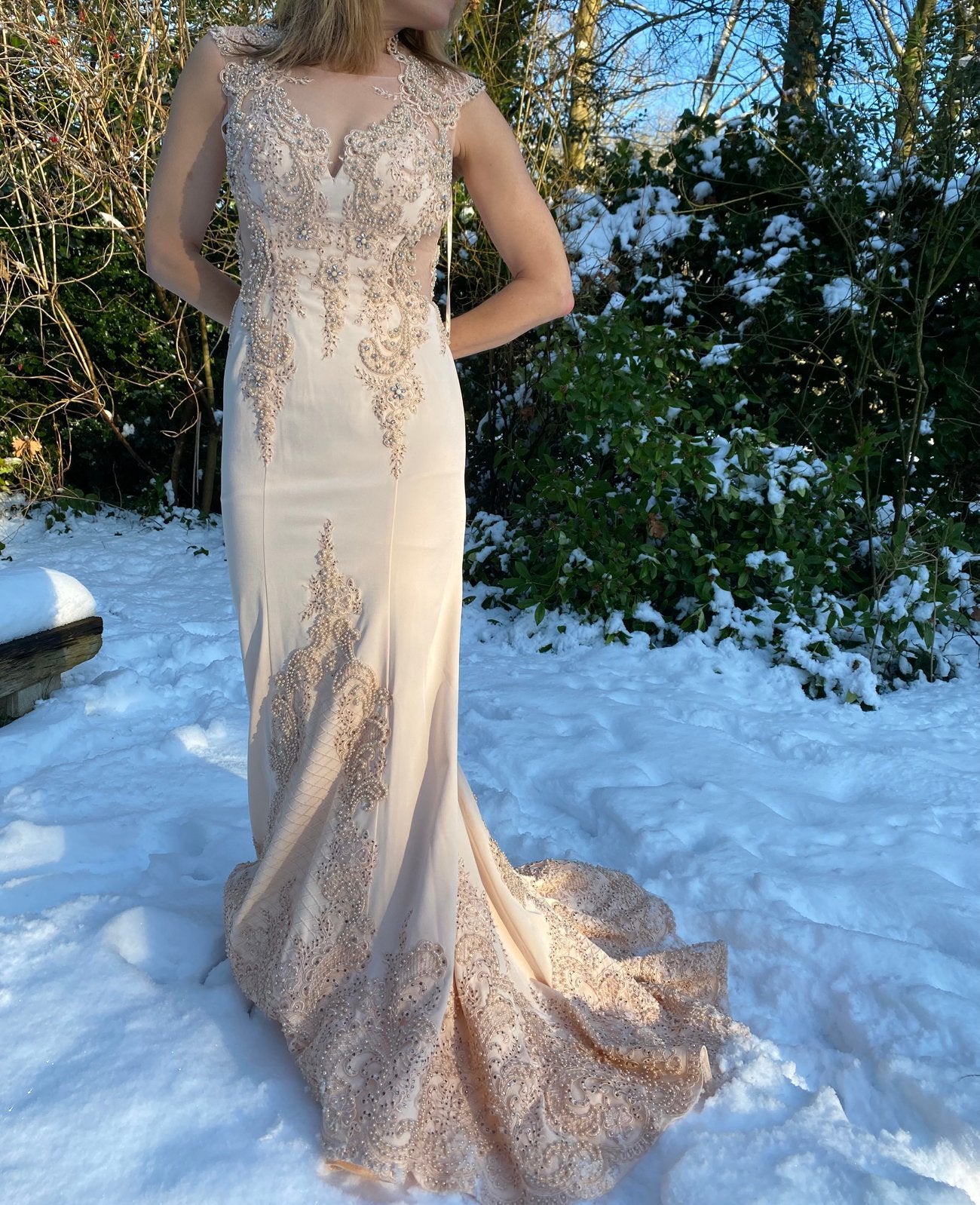 Bruidsjurk avondjurk galajurk, laatste maten WEGGEEFPRIJS! !, Kleding | Dames, Gelegenheidskleding, Maat 38/40 (M), Galajurk, Overige kleuren