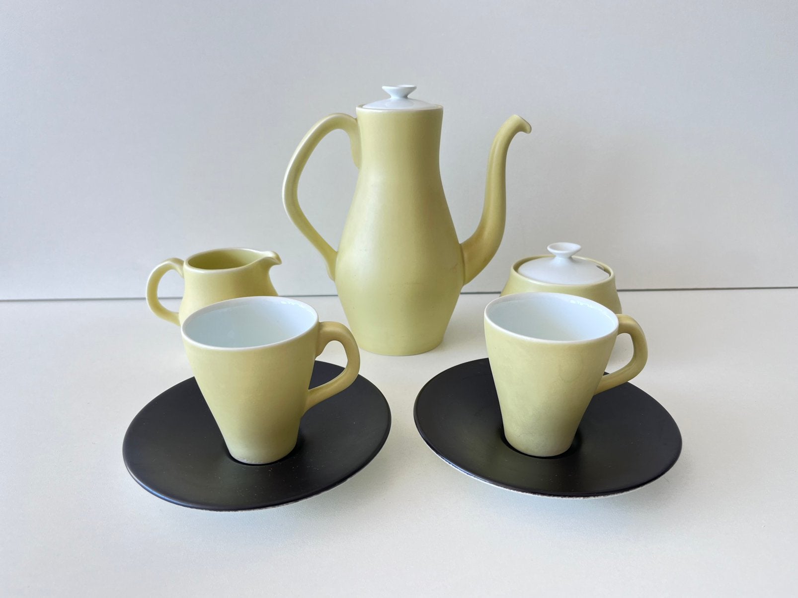 Goedewagen gouda holland mokka servies, Ophalen of Verzenden