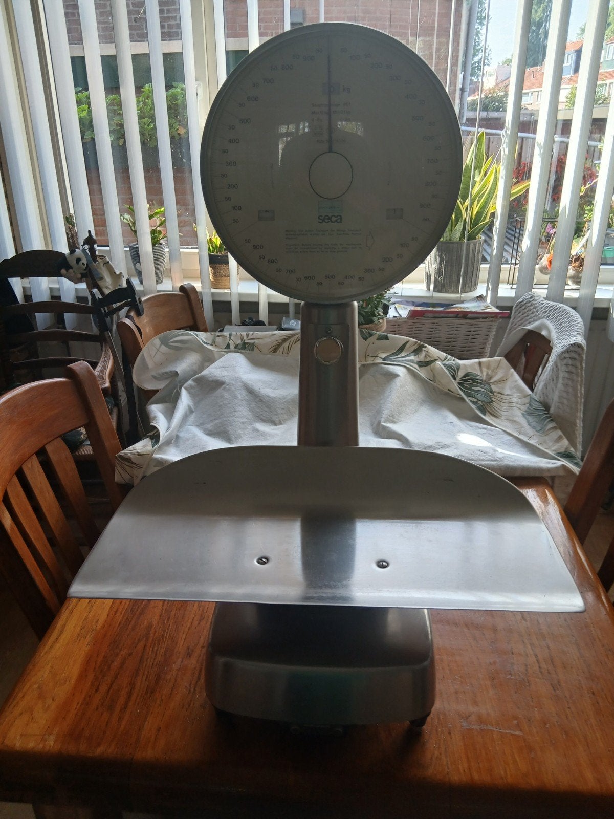 Aluminium Weegschaal tot 15 kg - Seca Sauglingwaage 661, Witgoed en Apparatuur, Gebruikt, Analoog, Ophalen of Verzenden, Overige typen