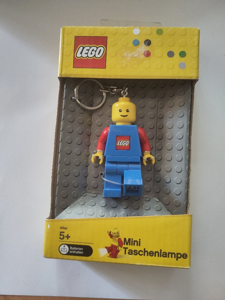 Lego sleutelhanger zaklamp poppetje, Ophalen of Verzenden, Nieuw, Overige typen