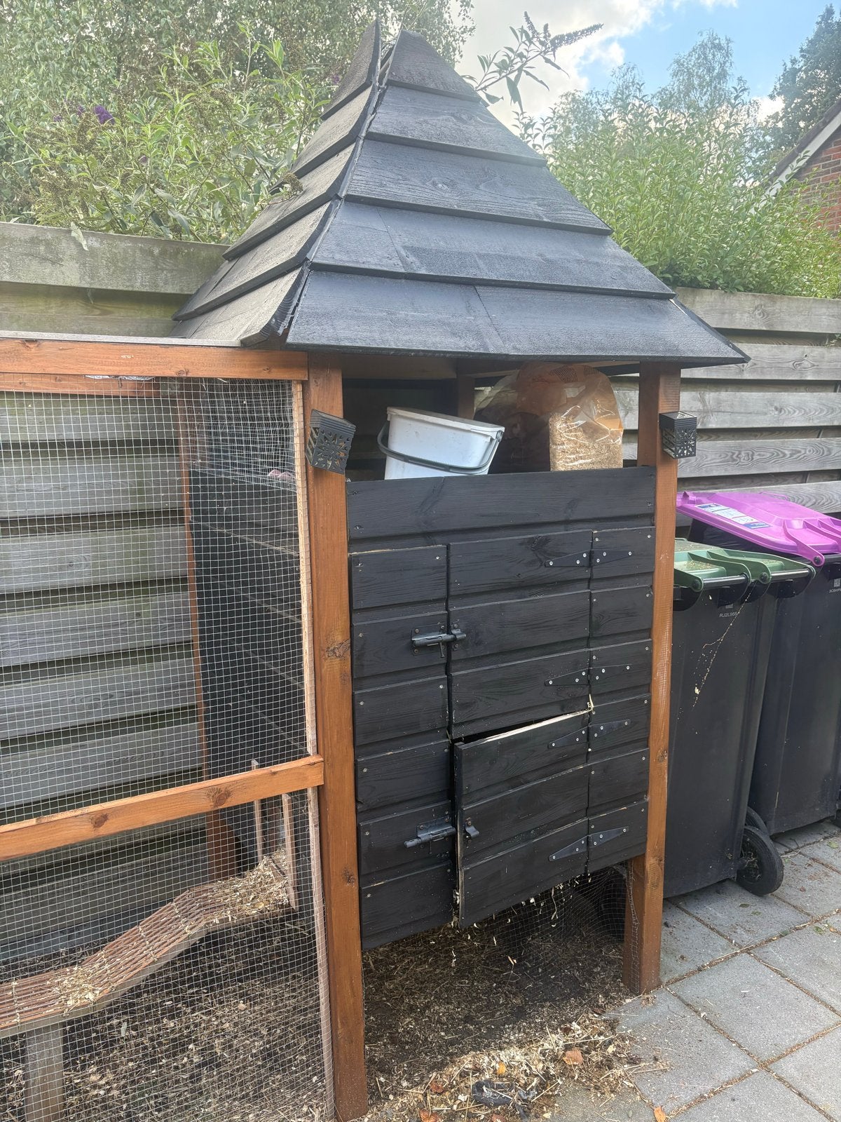 Konijnenhok, Dieren en Toebehoren, Pluimvee | Toebehoren, Ophalen, Zo goed als nieuw, Overige typen