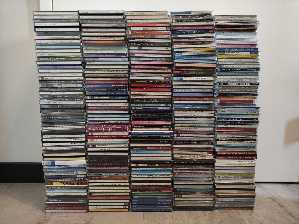Groot Lot met ongeveer 500 cd's verschillende genres., Diversen, Ophalen