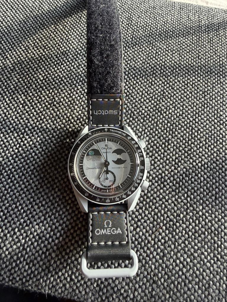 Omega x swatch, Ophalen of Verzenden, Zo goed als nieuw, Omega