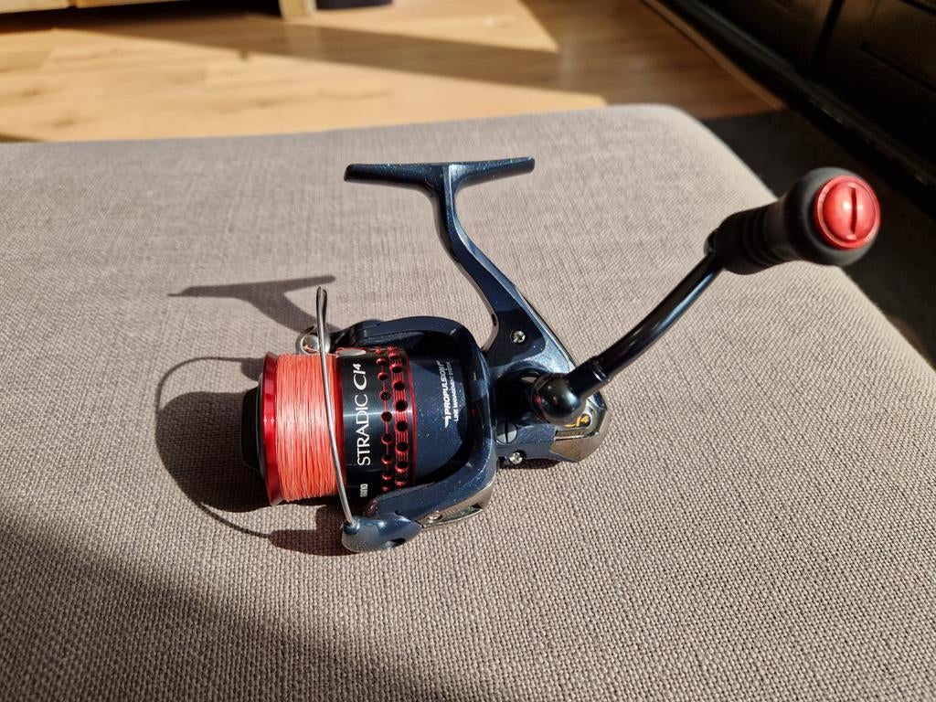 Shimano Stradic CI4 2500F, Ophalen of Verzenden, Gebruikt, Molen