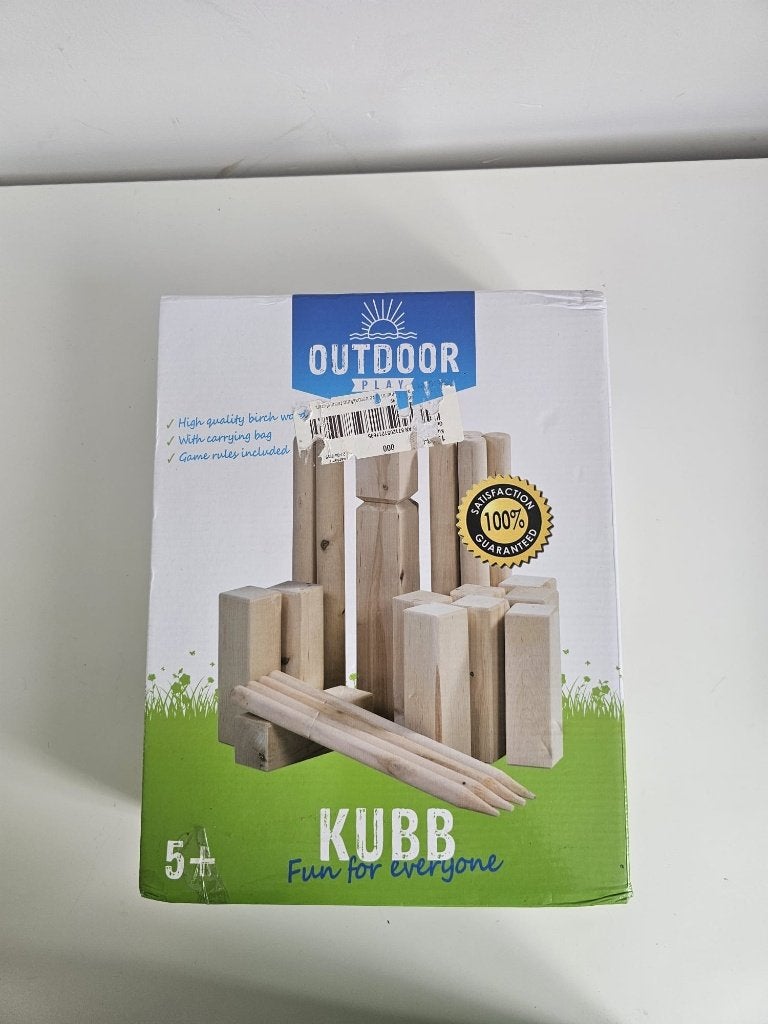 NIEUW Kubb Buitenspel / Werpspel (Splinternieuw!), Ophalen, Nieuw