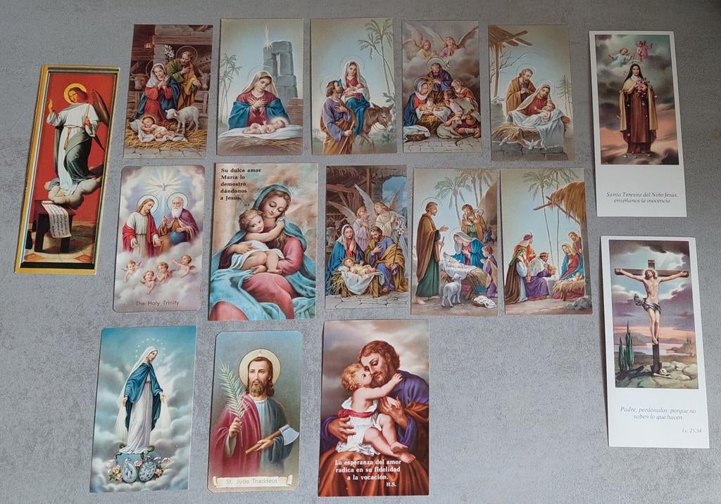Bidprentjes, heiligenkaartjes, Ophalen of Verzenden