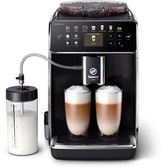Saeco GranAroma Volautomatische Koffiemachine, Witgoed en Apparatuur, Koffiezetapparaten, 10 kopjes of meer, Koffiemachine, Zo goed als nieuw