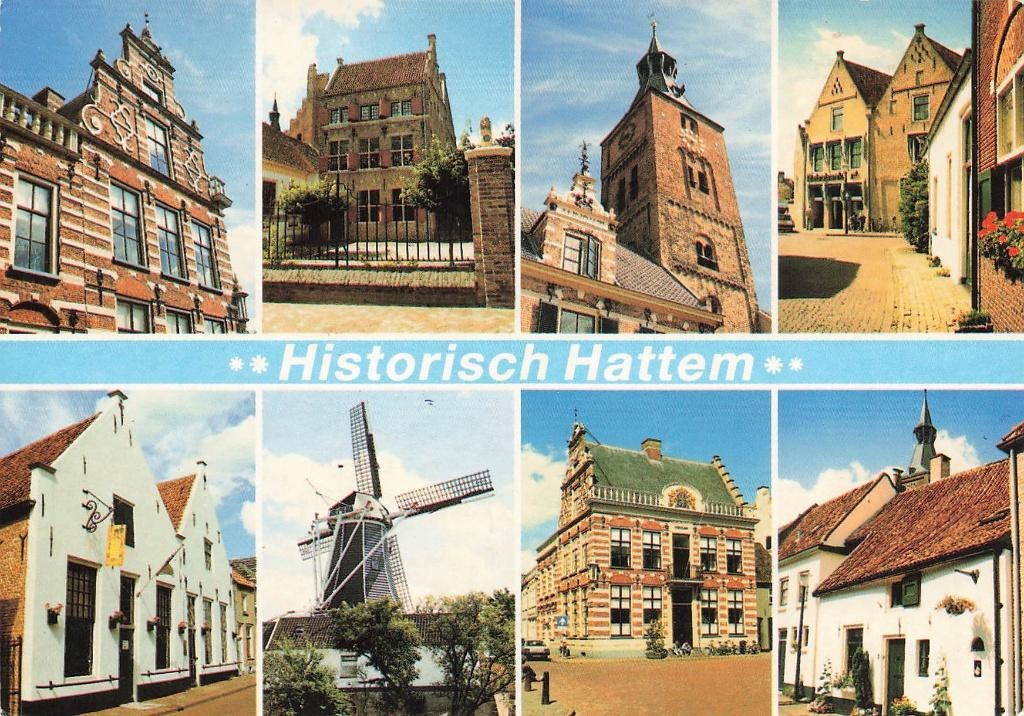 Historisch Hattem, Ophalen of Verzenden, 1980 tot heden, Gelopen, Gelderland