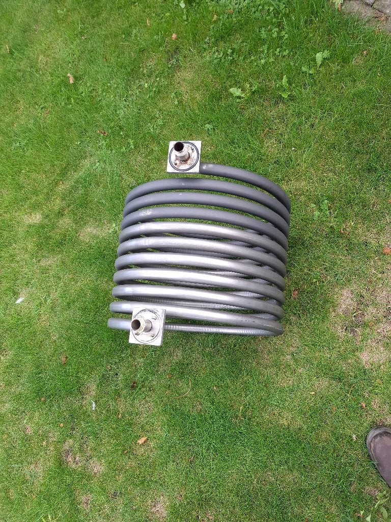 Hottub verwarmingsspiraal RVS, Tuin en Terras, Ophalen, Gebruikt, Vast