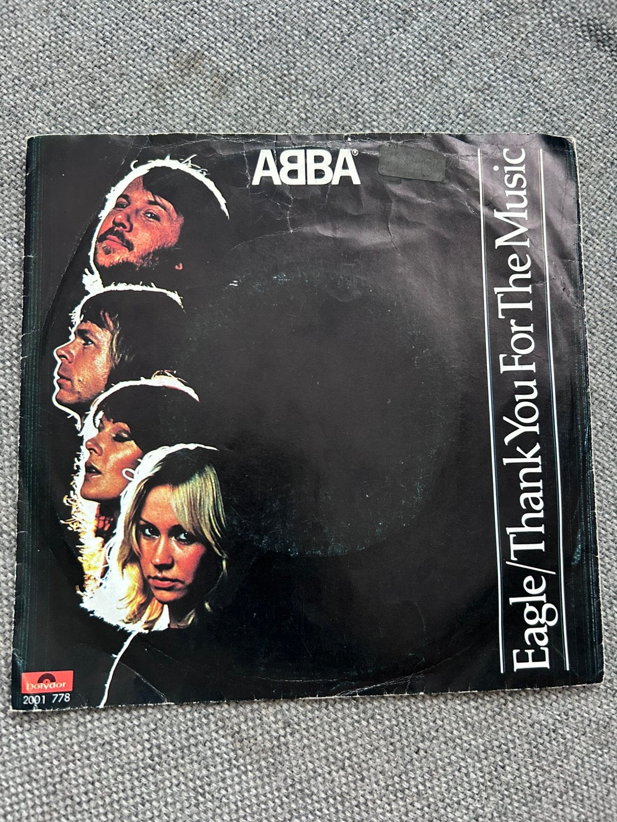 ABBA Eagle / Thank You For The Music, Cd's en Dvd's, Vinyl Singles, Ophalen of Verzenden, Zo goed als nieuw, 7 inch, Pop