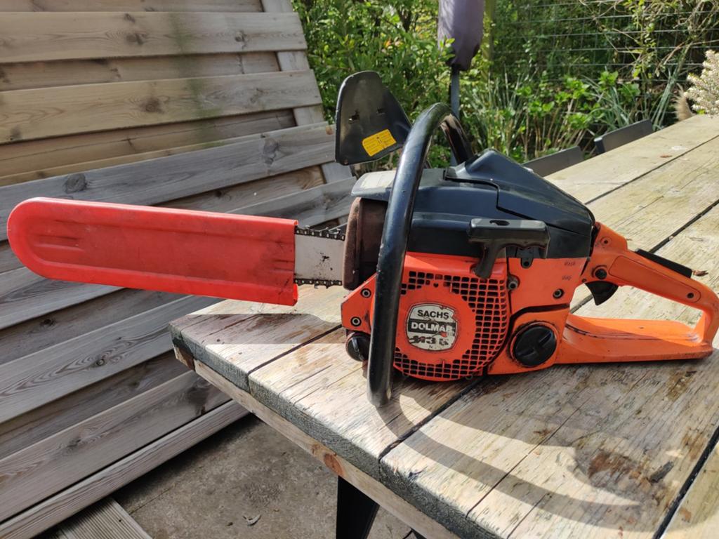 Sachs Dolmar 113 Kettingzaag, Ophalen, Gebruikt, Kettingzaag, Sachs Dolmar