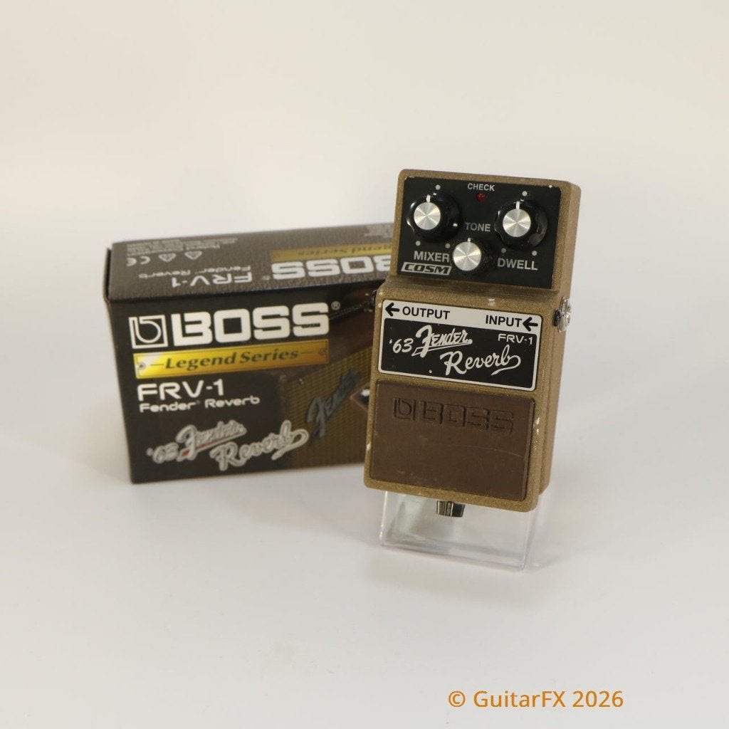 Boss FRV-1 '63 Fender Reverb (s/n AZ62499, Grey Label, Made, Gebruikt, -, -, Ophalen of Verzenden