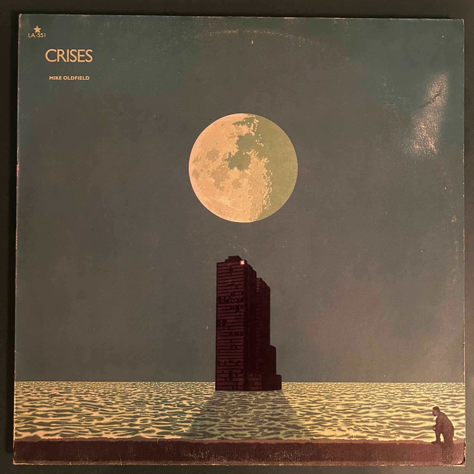 Mike Oldfield - Crisis, LP, Ophalen of Verzenden, Gebruikt, LP