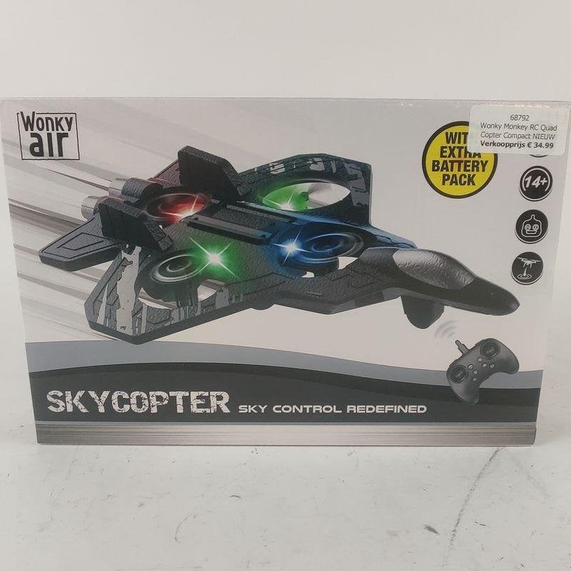 Wonky AIR Skycopter NIEUW || Nu voor maar €19.99!!, Nieuw, Ophalen of Verzenden, X, X