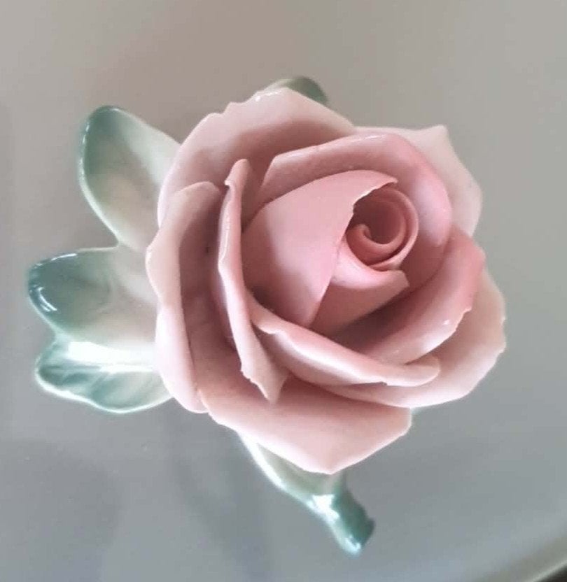 Karl Ens Mooi Porseleinen Roze., Ophalen of Verzenden