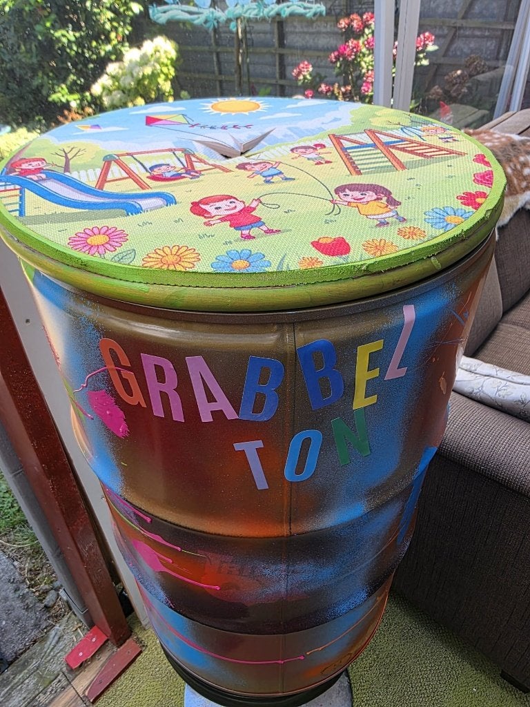 GRABBELTON MET INHOUD  EN MEER, Ophalen, Nieuw, Feestartikel, Overige