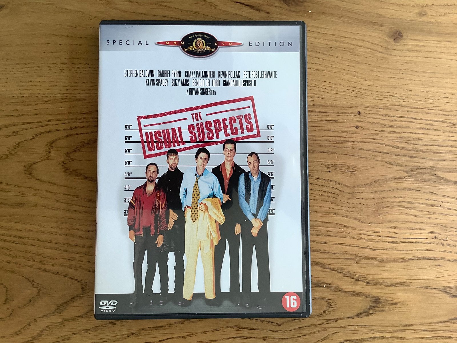 3) The Usual Suspects - Brian Singer, Baldwin, Byrne, Pollak, Vanaf 16 jaar, Ophalen of Verzenden, Zo goed als nieuw
