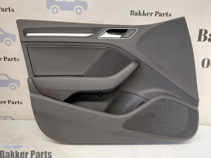Portierbekleding 4Deurs links-voor van een Audi A3, Gebruikt, -, -, -
