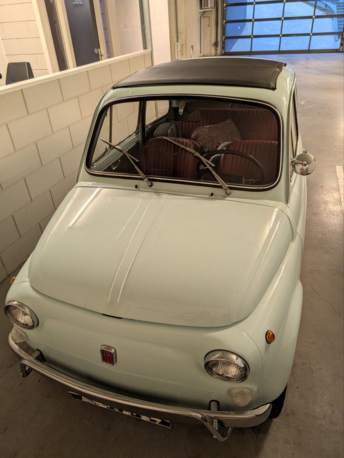 Fiat 500 0.5 L 1970 Wit, 514 kg, Particulier, Geïmporteerd, 2 cilinders