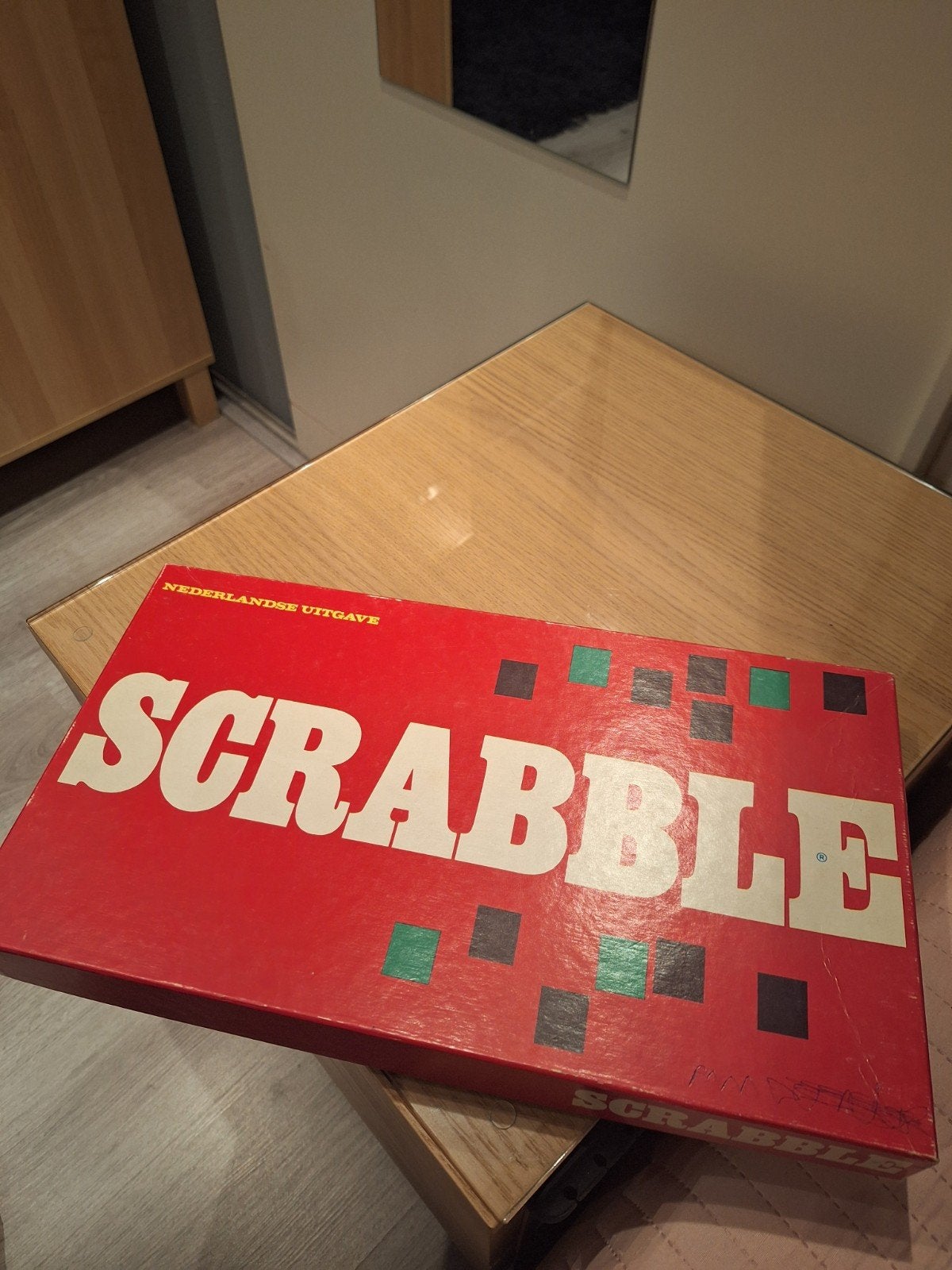 Scrabble - Nederlandse Uitgave, Drie of vier spelers, Ophalen of Verzenden, Gebruikt, Jumbo