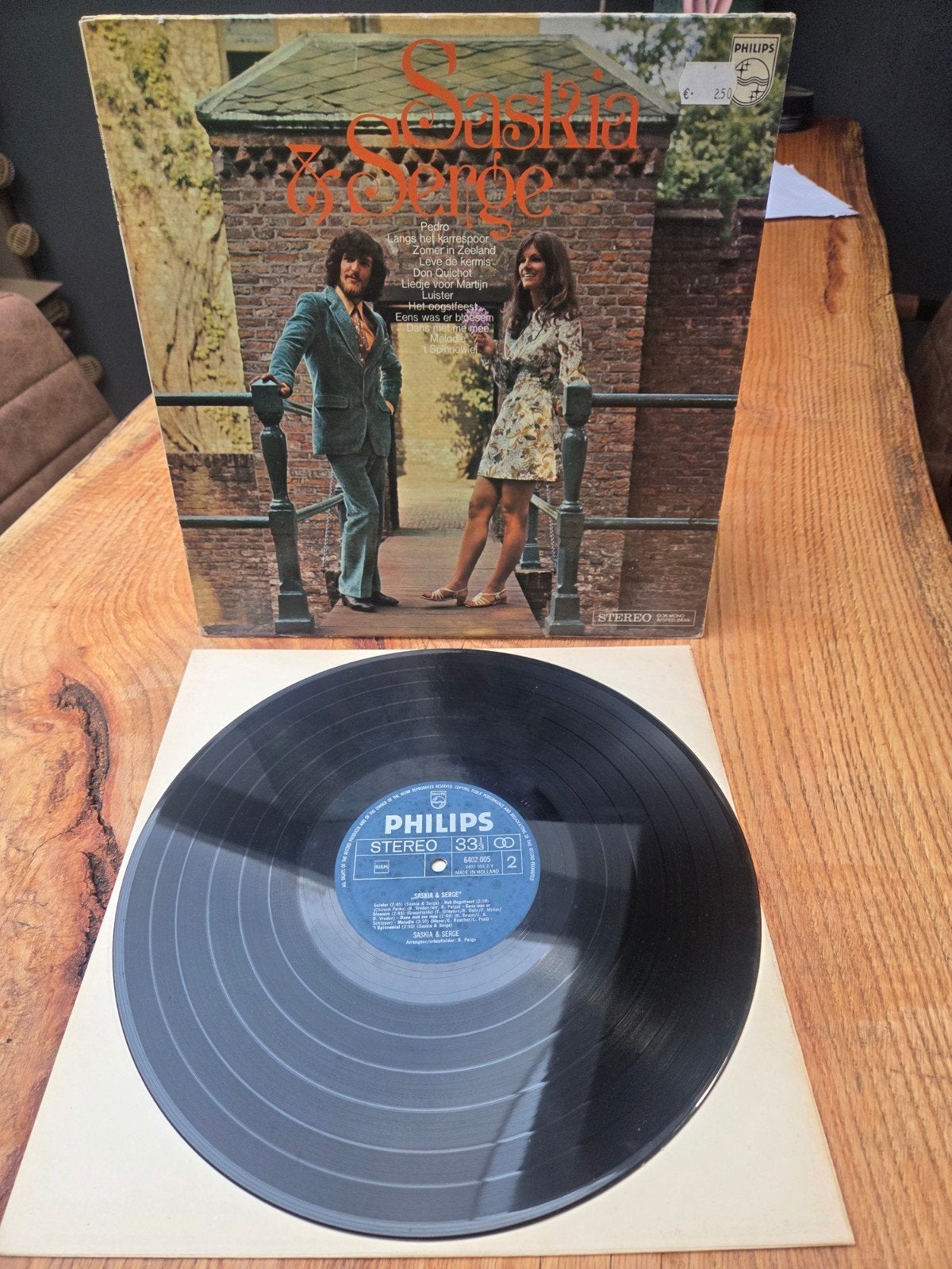 Saskia & Serge - Saskia & Serge LP (1971), Cd's en Dvd's, LP, Gebruikt, Pop, Ophalen of Verzenden