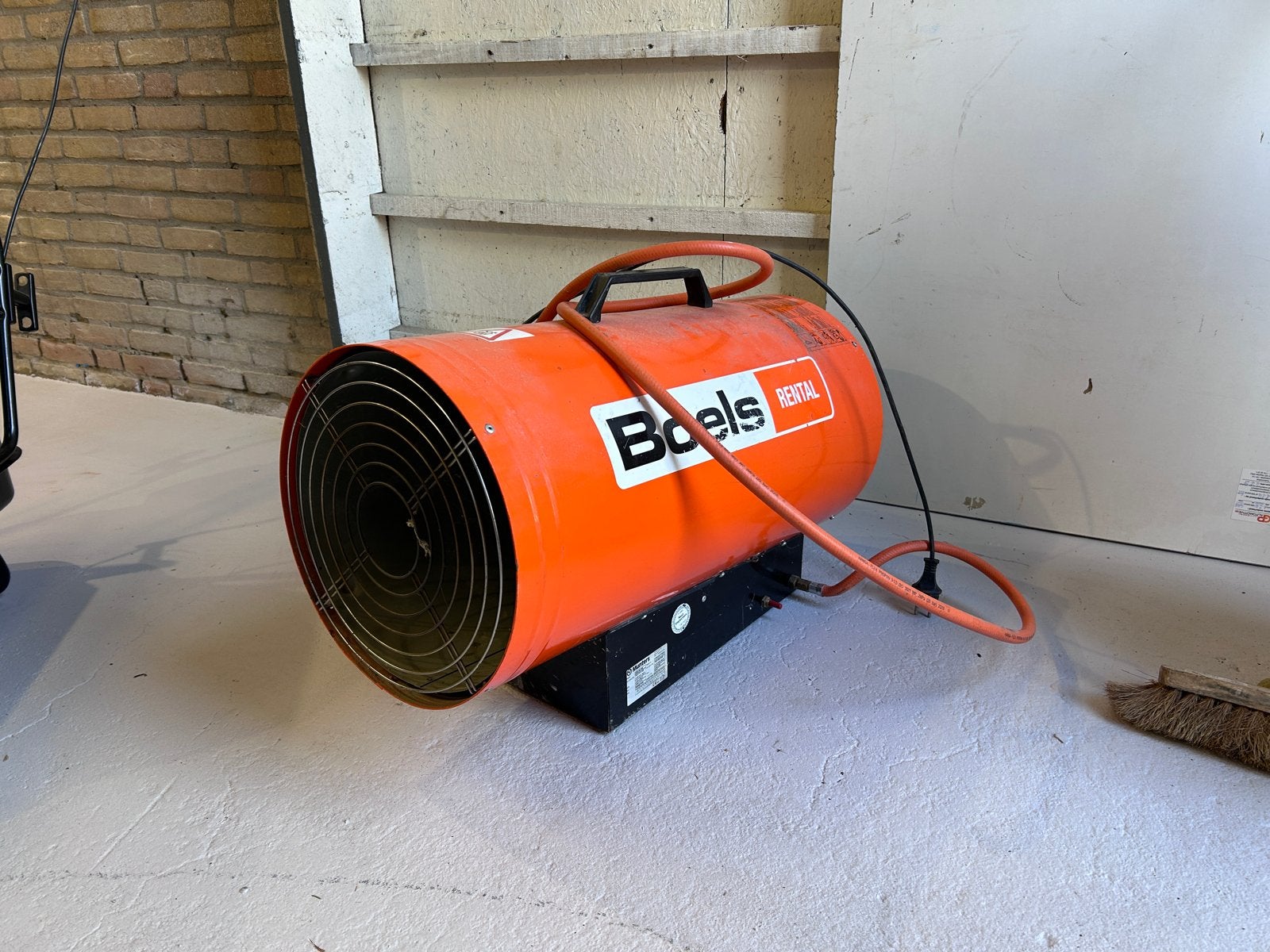 Boels Rental heteluchtkanon - Krachtige verwarming, 30 tot 80 cm, Gebruikt, Kachel, Ophalen of Verzenden
