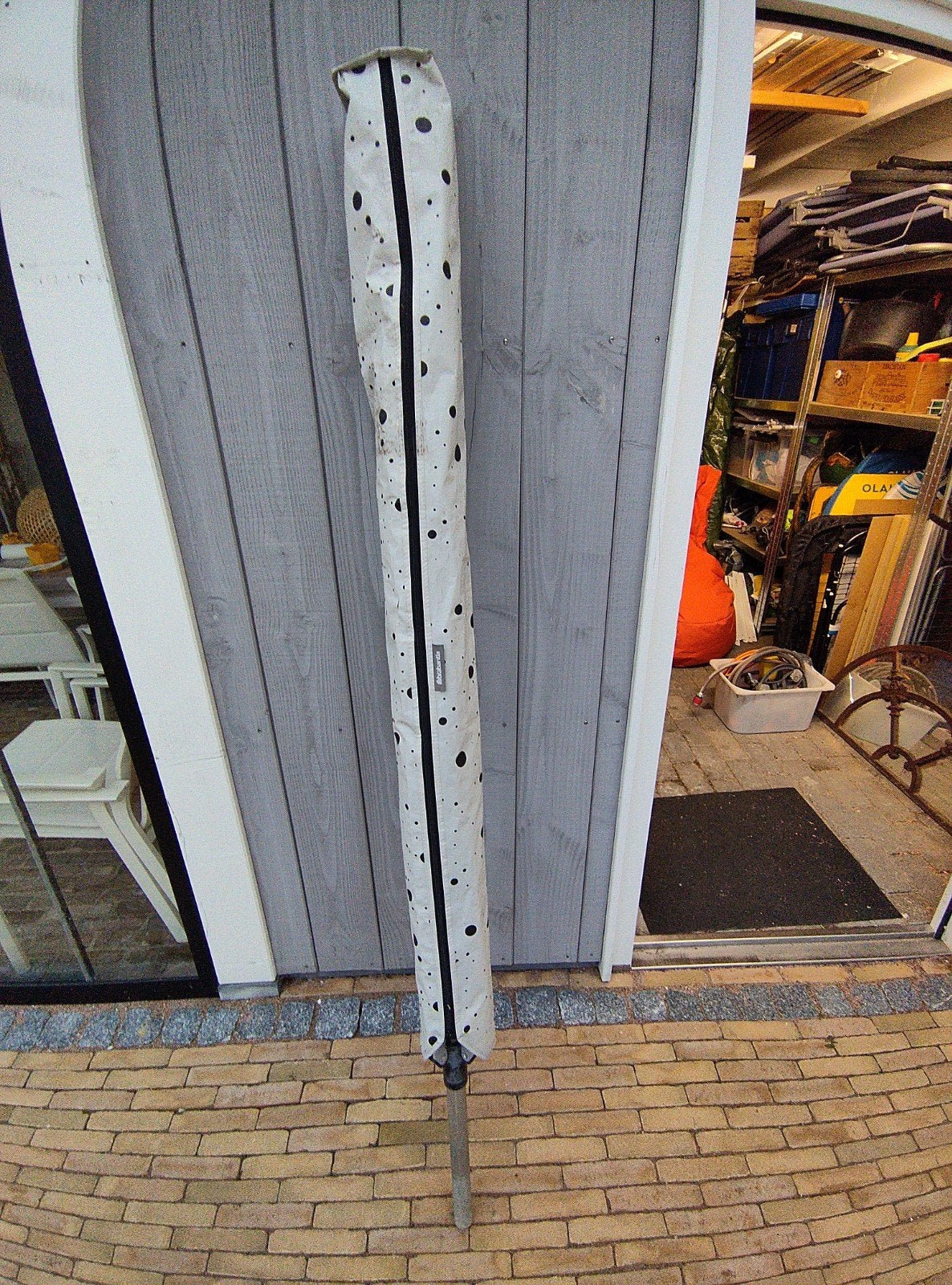 Brabantia droogmolen inclusief hoes., Ophalen, Gebruikt, Droogmolen