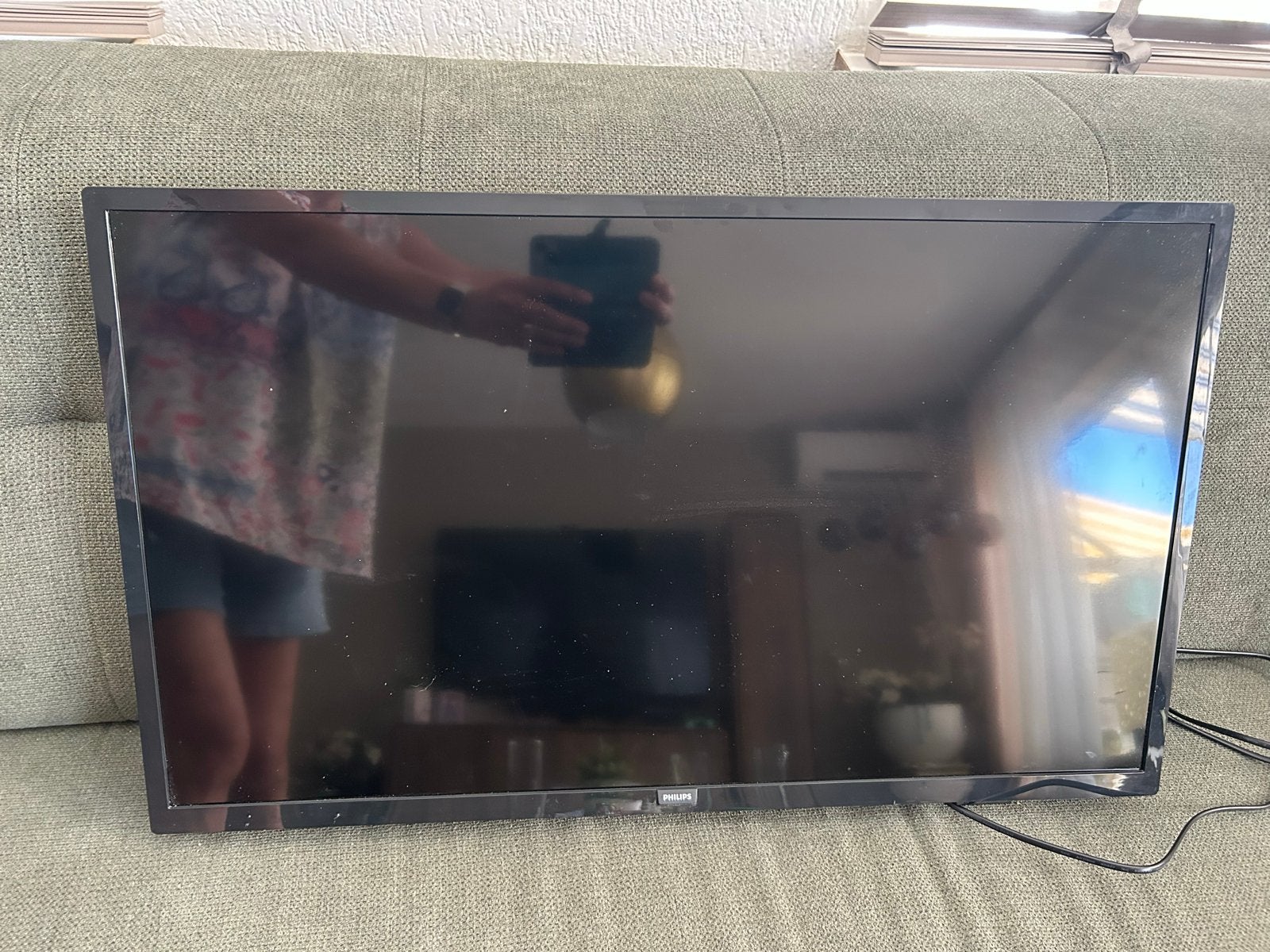 Philips TV 32PFS5803/12 met afstandsbediening en muurbeugel, Ophalen, Philips, 50 Hz, 80 tot 100 cm