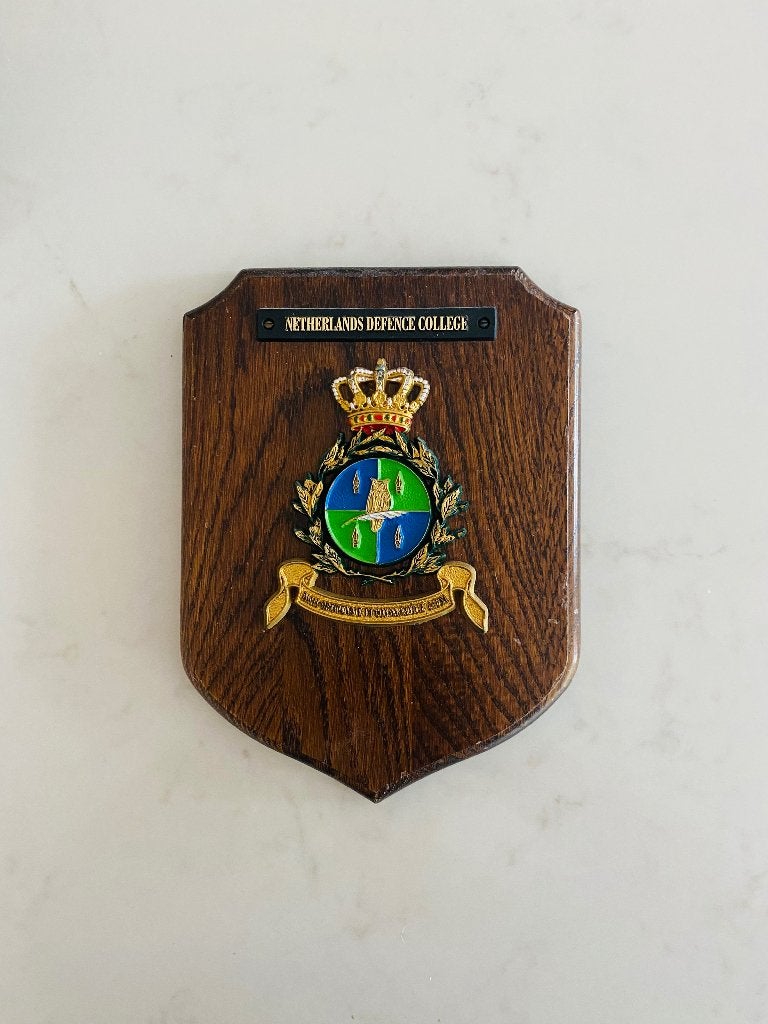 Wapenschild Netherlands Defence College, Verzenden, Overige soorten, Nederland, Overige typen