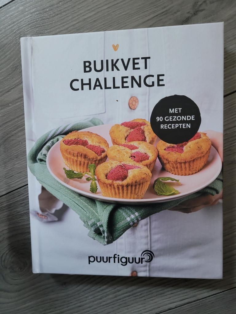 Buikvet Challenge: Een Platte Buik in 5 Weken - Puurfiguur, Boeken, Gezondheid, Dieet en Voeding, Ophalen of Verzenden, Zo goed als nieuw