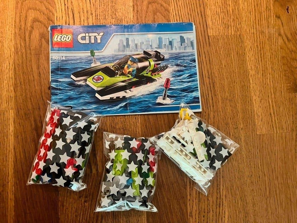 Lego City 60114 Raceboot, City, Lego, Ophalen of Verzenden, Zo goed als nieuw