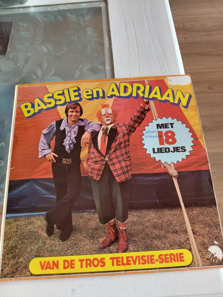 Bassie en Adriaan met 18 liedjes vinyl plaat. LP. 1978., Ophalen of Verzenden, Muziek, 6 tot 9 jaar, 1970 - 1979