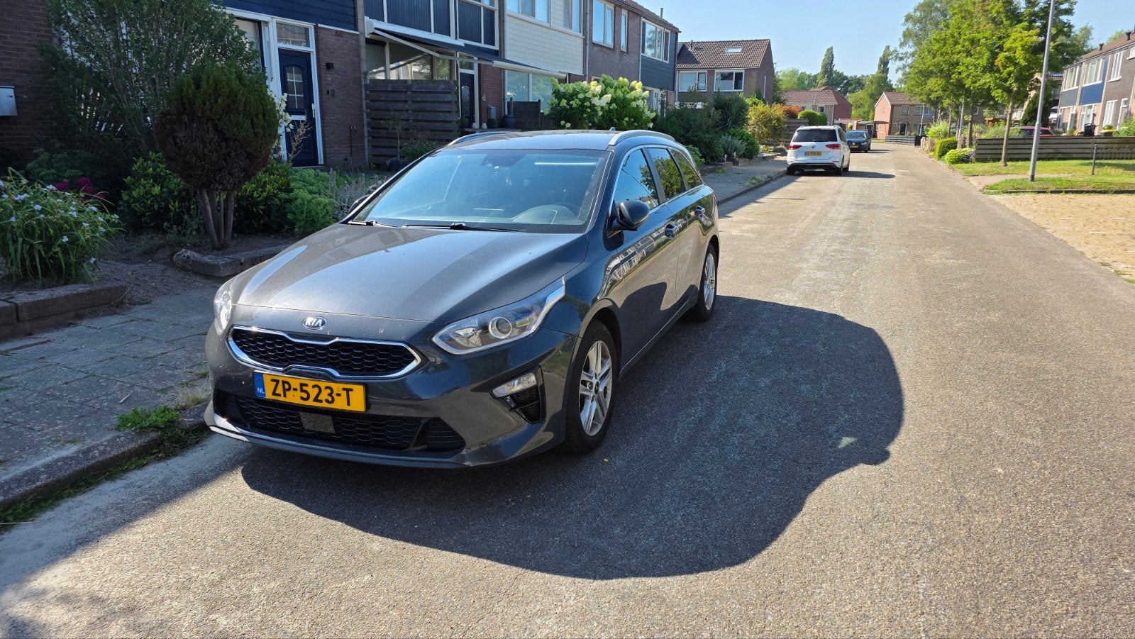 Kia Ceed Sportswagon 1.0 T-GDi DynamicPlusLine, Auto's, Kia, Voorwielaandrijving, Zwart, Leder en Stof, Origineel Nederlands