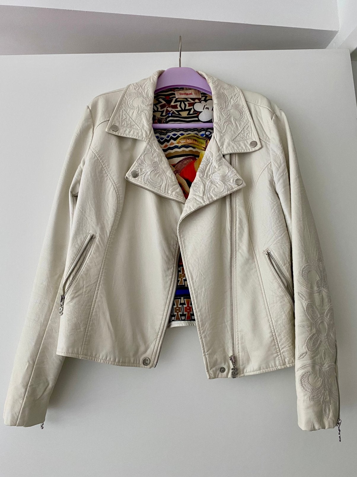 Jack van Desigual, Verzenden, Gedragen, Maat 42/44 (L), Wit