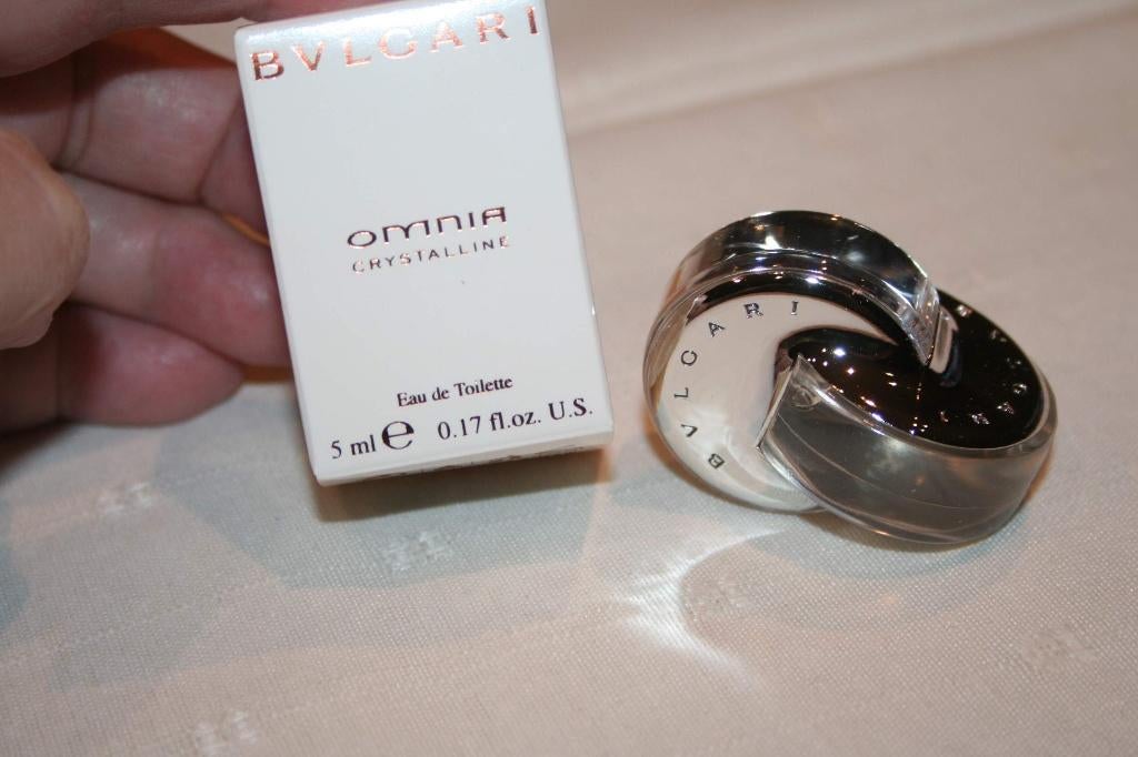 Bvlgari Omnia Crystalline EdT 5 ml nieuw & OVP, Verzenden, Nieuw, Miniatuur, Gevuld