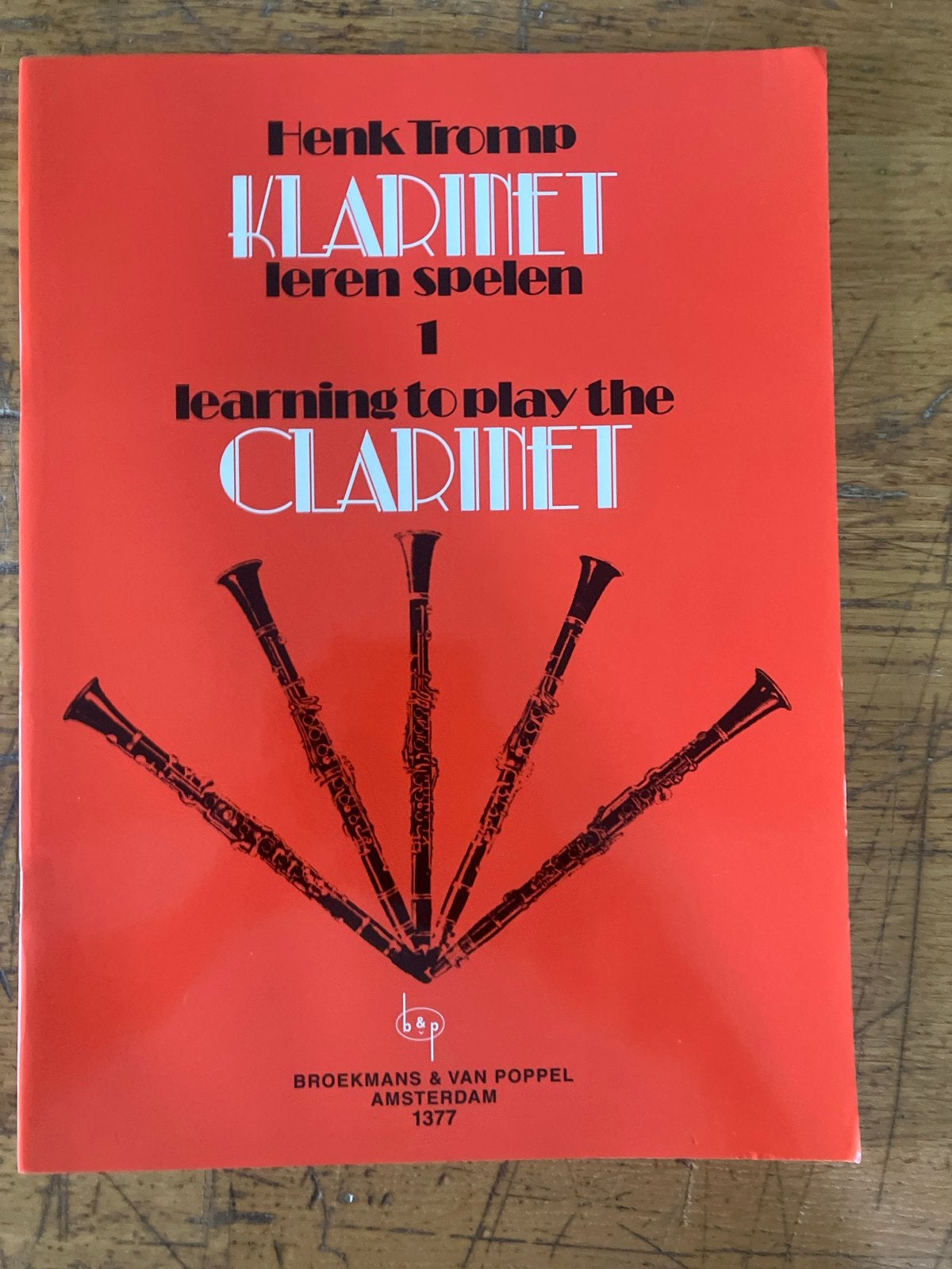 Klarinet leren spelen 1 - Henk Tromp (Broekmans & Van Poppel, Overige genres, Les of Cursus, Ophalen of Verzenden, Zo goed als nieuw