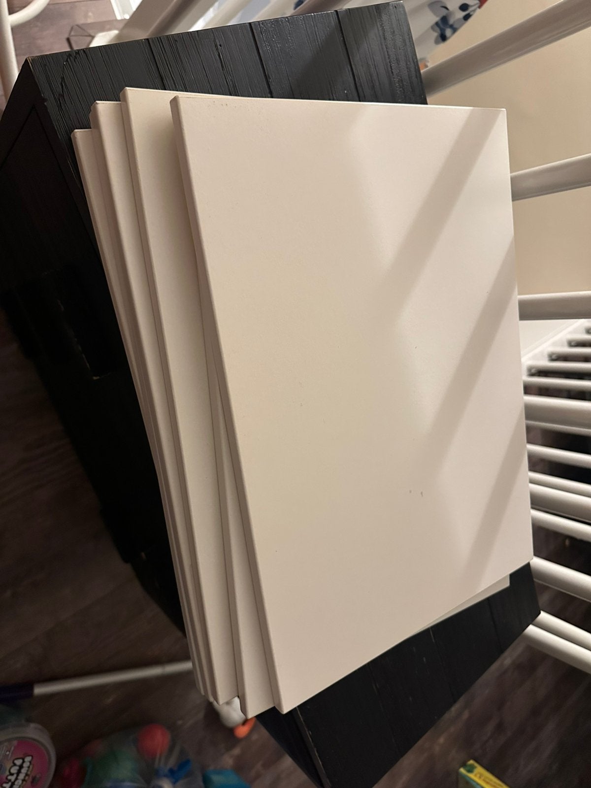 7 x witte ikea trofast planken, Doe-het-zelf en Verbouw, Verwarming en Radiatoren, Ophalen, Minder dan 30 cm, Radiator, Minder dan 60 cm