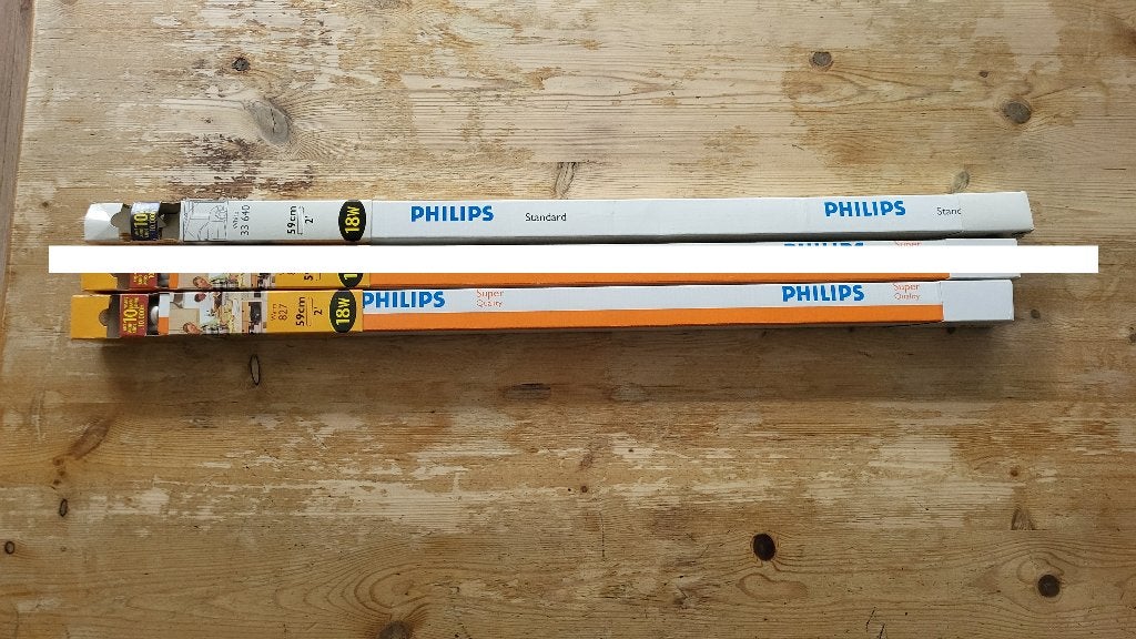 Philips TL-D 18W TL buis 59 cm Losse lampen, spaar lampen, Ophalen, Nieuw, Overige fittingen, Overige typen