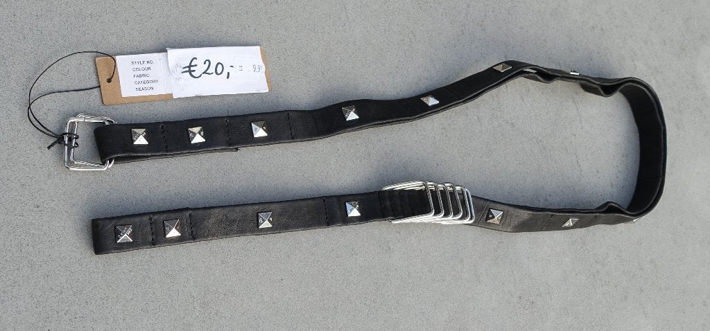 leren damesriem 1512-01 / 105 x 2,3 cm /  DKNY Jeans - nieuw, Minder dan 3 cm, 100 cm of meer, DKNY, Nieuw