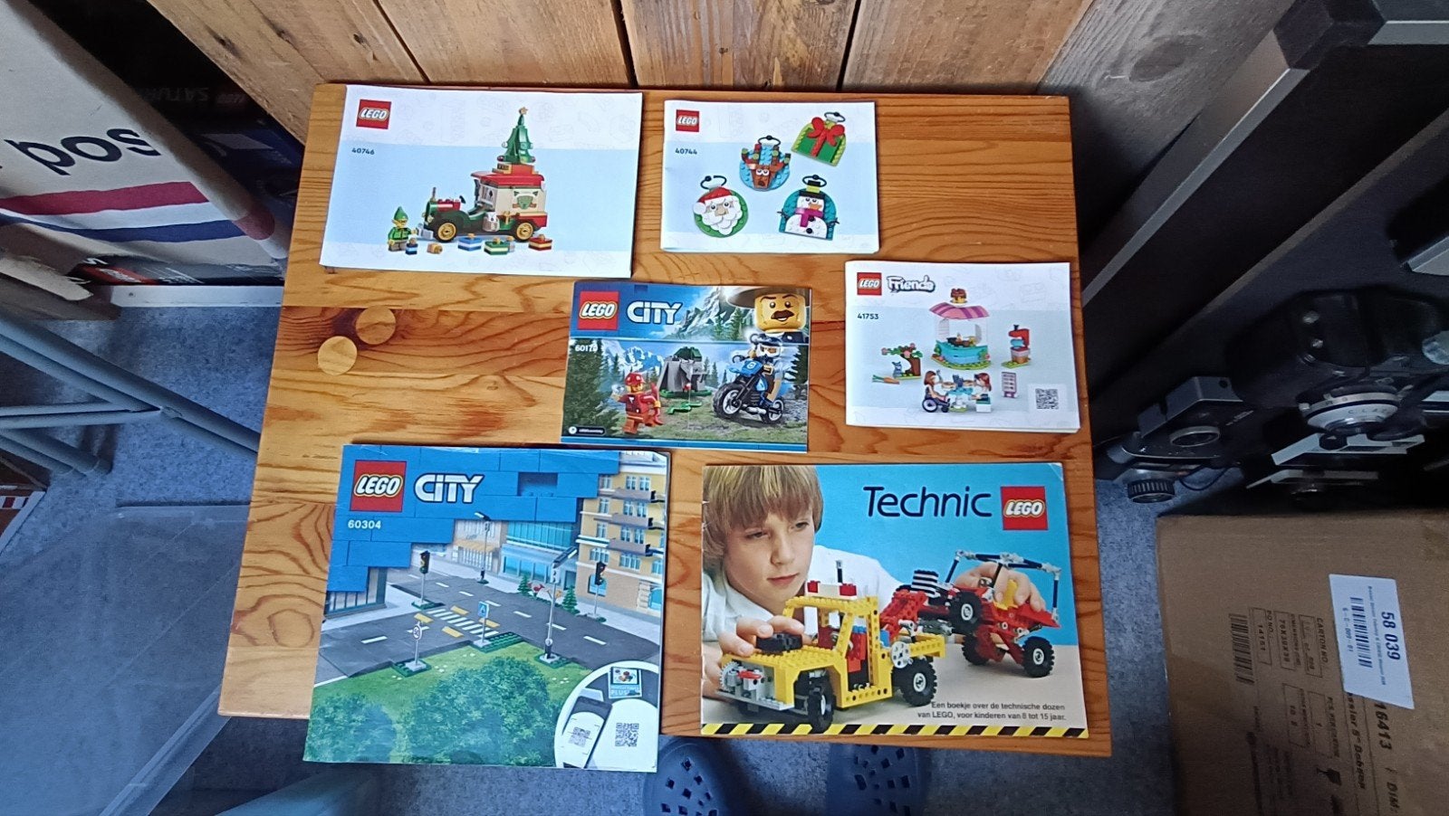 Lego instructie boekjes, Ophalen of Verzenden, Gebruikt, Overige typen, Lego