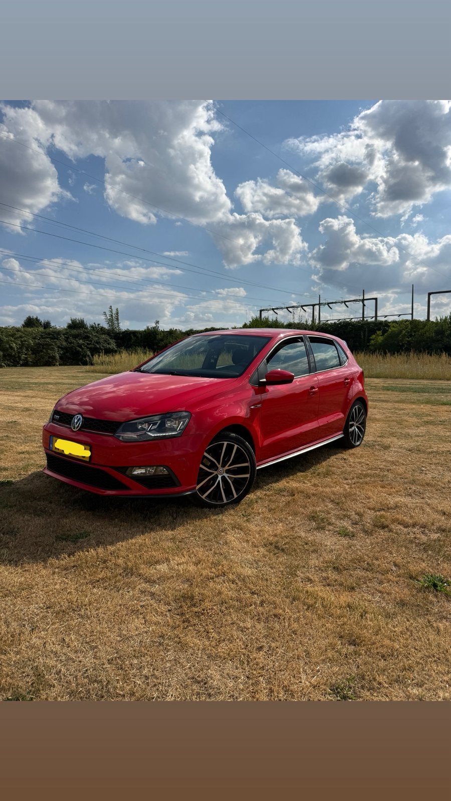 Volkswagen polo gti 2015 1.8 dsg, Auto's, Volkswagen, Stof, Overige kleuren, Particulier, Bluetooth