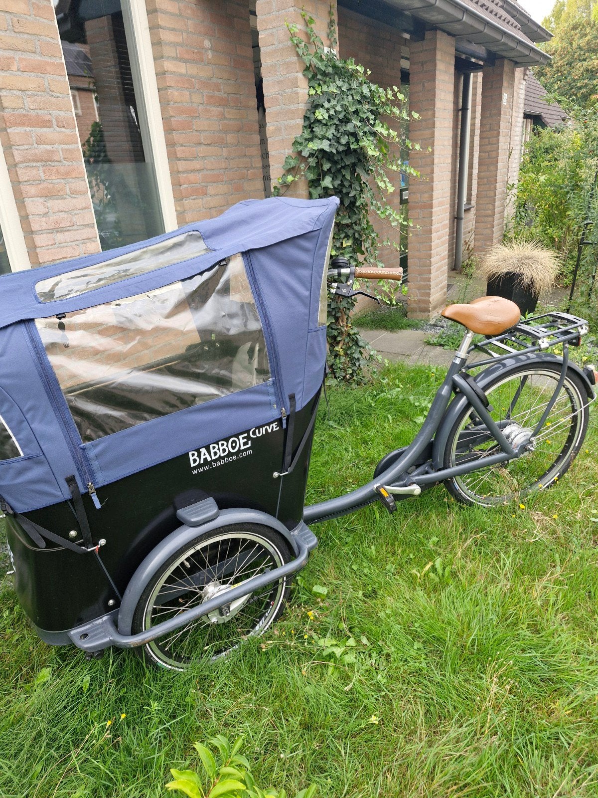 bakfiets, Ophalen, Gebruikt, 4 kinderen of meer, Huif