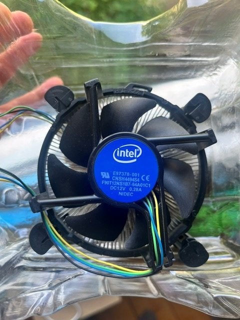 Intel CPU Stock Koeler (E97378-001), Computers en Software, Ophalen, Nieuw, Luchtkoeling