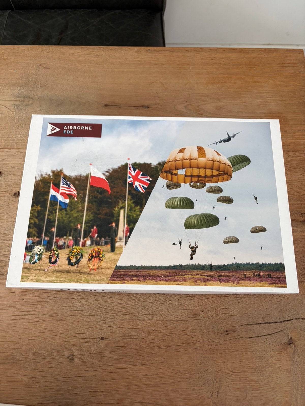 Puzzel puzzle Airborne Ede kado oorlog nieuw, Ophalen of Verzenden, 500 t/m 1500 stukjes, Nieuw, Legpuzzel