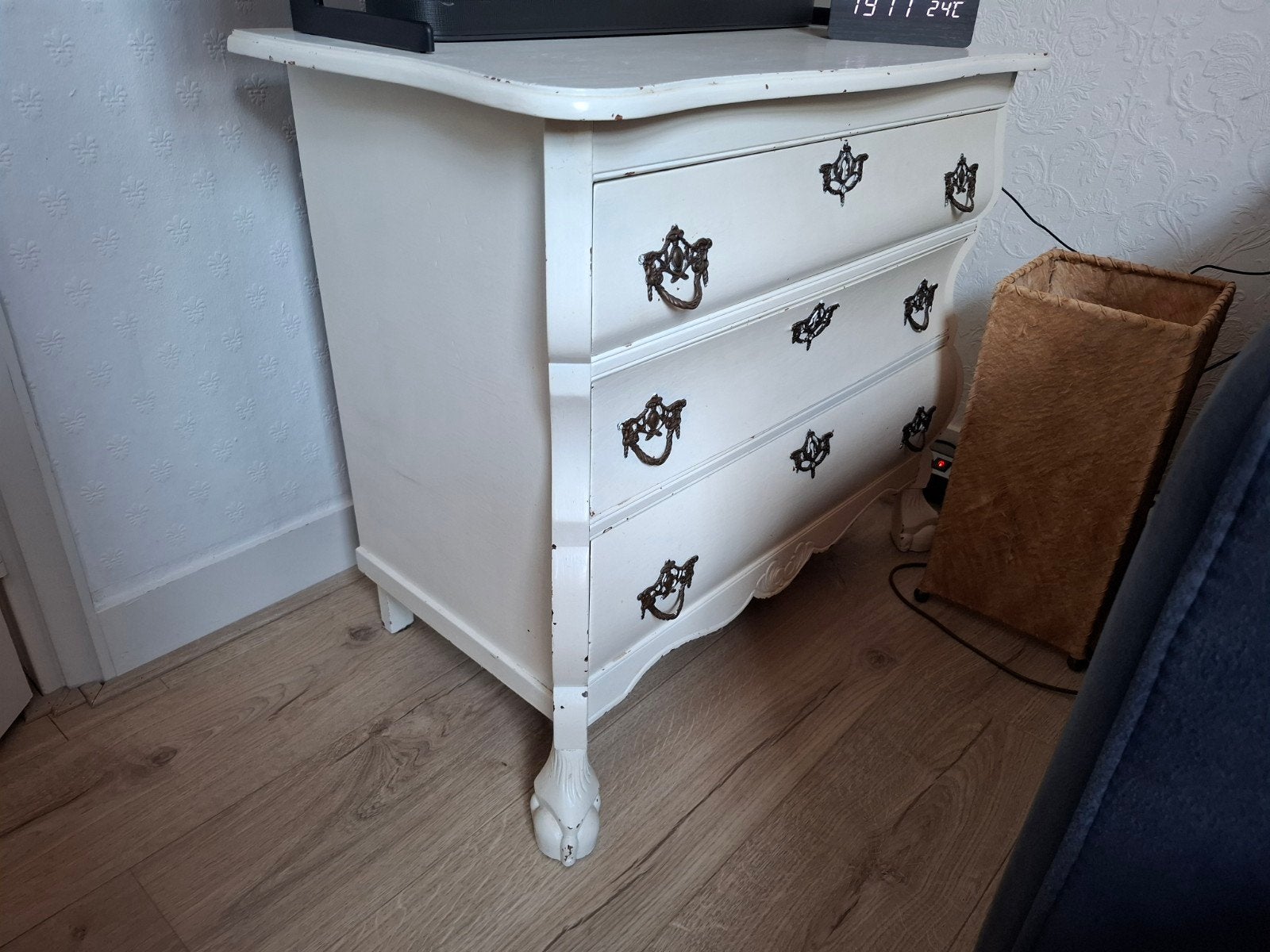 GRATIS Kastje met 3 lades - Vintage wit, Ophalen