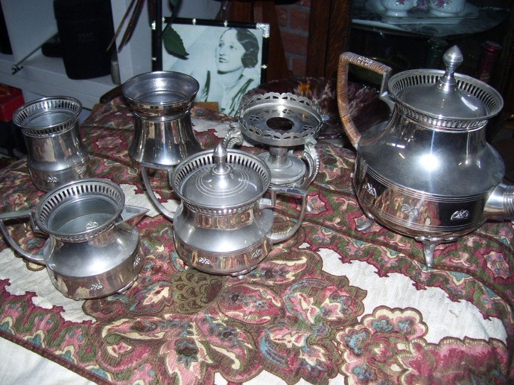 THEE SERVIES, Antiek en Kunst, Ophalen of Verzenden